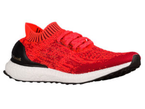 Кроссовки Adidas Ultra Boost мужские красные с черным - фото справа