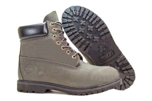 Ботинки Timberland 6 Inch Premium Waterproof Boots Olive с мехом 35-40