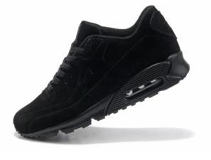 Nike Air Max 90 VT черные замшевые (36-46)