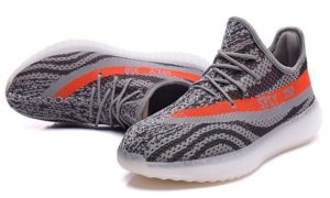 Adidas Yeezy Boost 350 V2 серо-оранжевые (39-44)