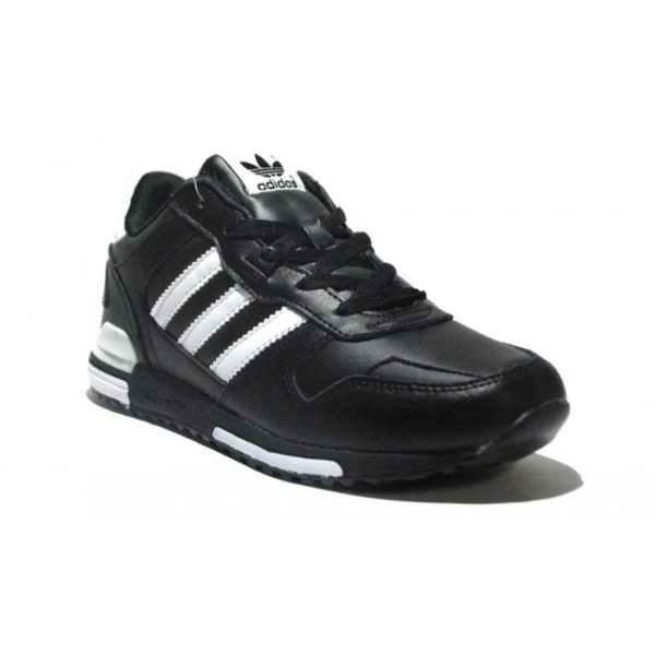 Adidas zx 700 leather black мужские (40-46)