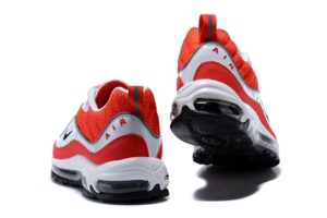 Nike Air Max 98 красные с белым (35-44)