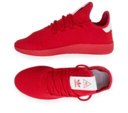 Adidas x Pharrell Williams Tennis Hu красные  (40-44)