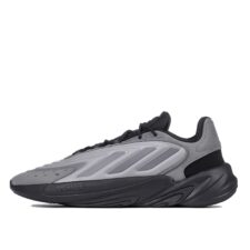 Adidas Ozelia серо-черные кожаные  мужские-женские (40-44)