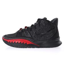 Nike Kyrie 7 черно-серые с красным мужские (40-44)