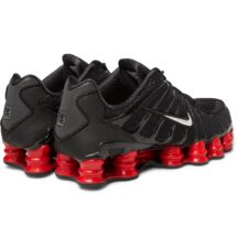 Nike Shox TL черные с красным мужские (39-44)